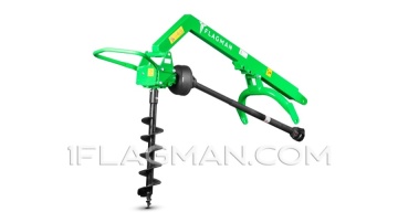 Земляной бур Flagman | Флагман M2 20/60 + (кардан 120см/6х6/усиленный/со шпонкой)